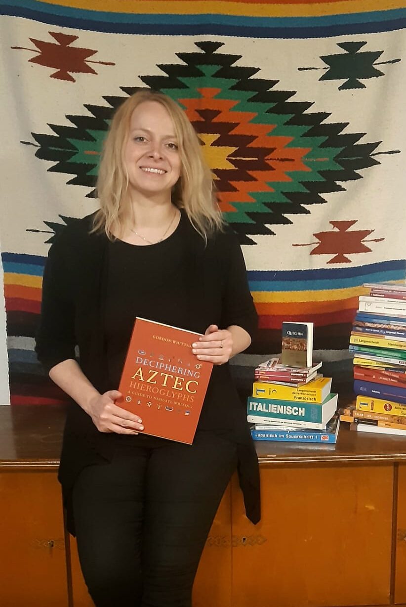 Heidi Buchmann learning languages